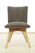 5638-33 [4] Krzesło S56E Dąb Dziki Skóra naturalna Giulia | Hermes